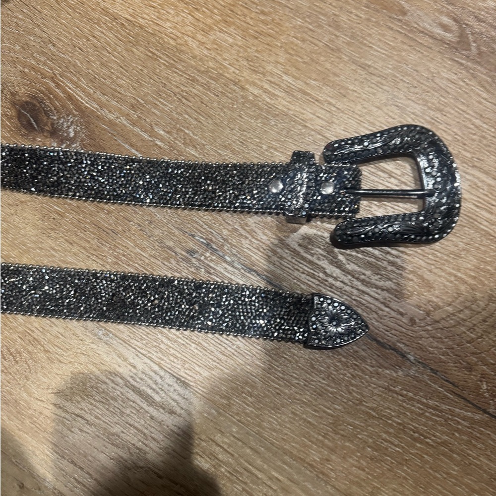 Shyanne Glittering Black Belt
